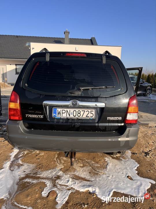 Mazda Tribute 4x4 benzyna hak benzyna klima aluminiowe felgi Płońsk sprzedam