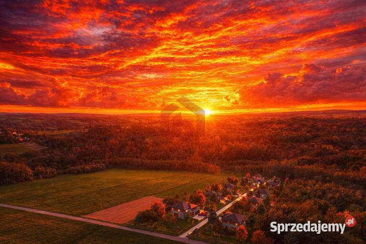 Działka Zagórze 1000m2 asfalt sprzedam