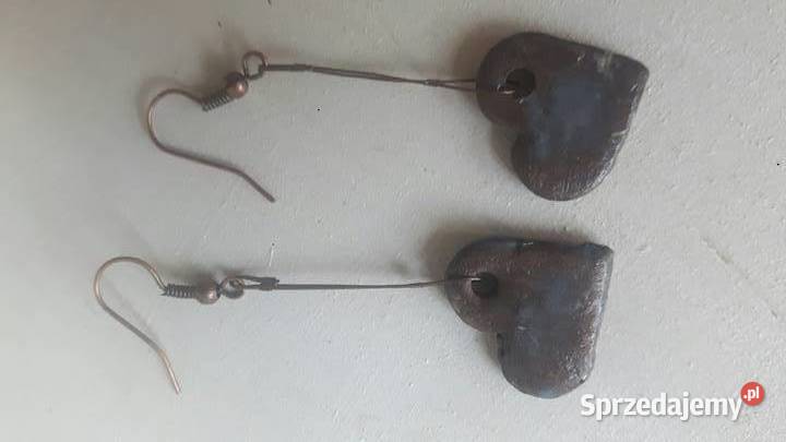 Kolczyki ceramiczne ręcznie wykonane Otwock sprzedam