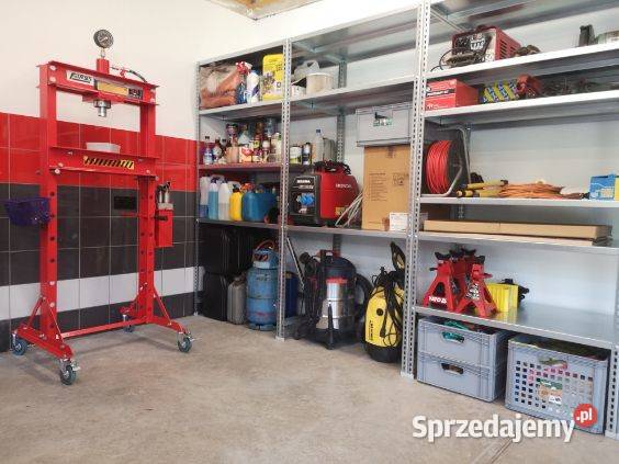 POLSKIE Regały półkowe metalowe ocynkowane Kozienice