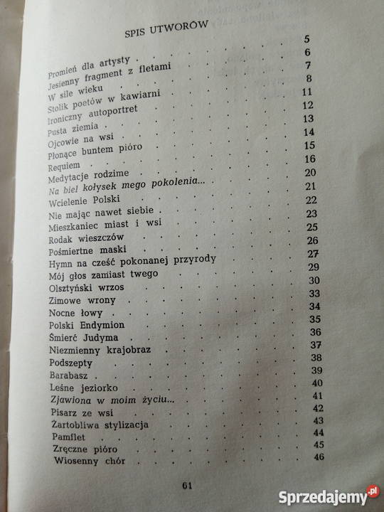 Promień artysty Aleksander Rymkiewicz 1965r Proza i poezja śląskie Dąbrowa Górnicza