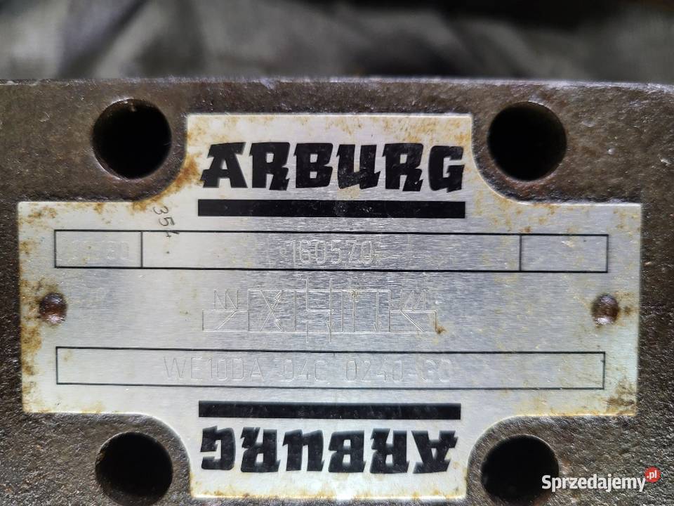 Zawory hydrauliczne kierunkowe Arburg mkvplast Białogard