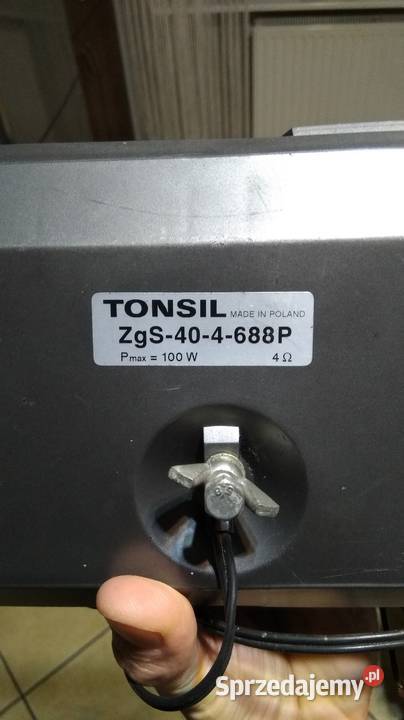 Samochodowe kolumny głośnikowe Tonsil sprzedam