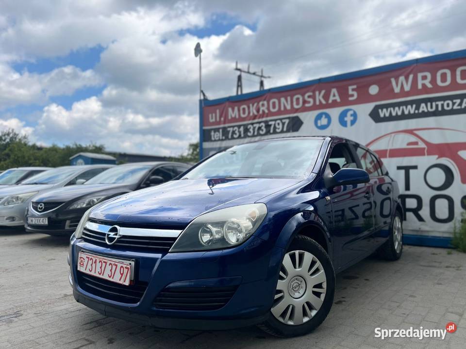 Opel Astra H 17 Diesel HAK Klima Elektryka manualna Wrocław