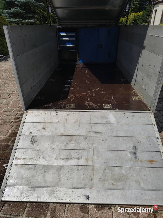 Przyczepka lekka aluminiowa 750 szczelna Płock