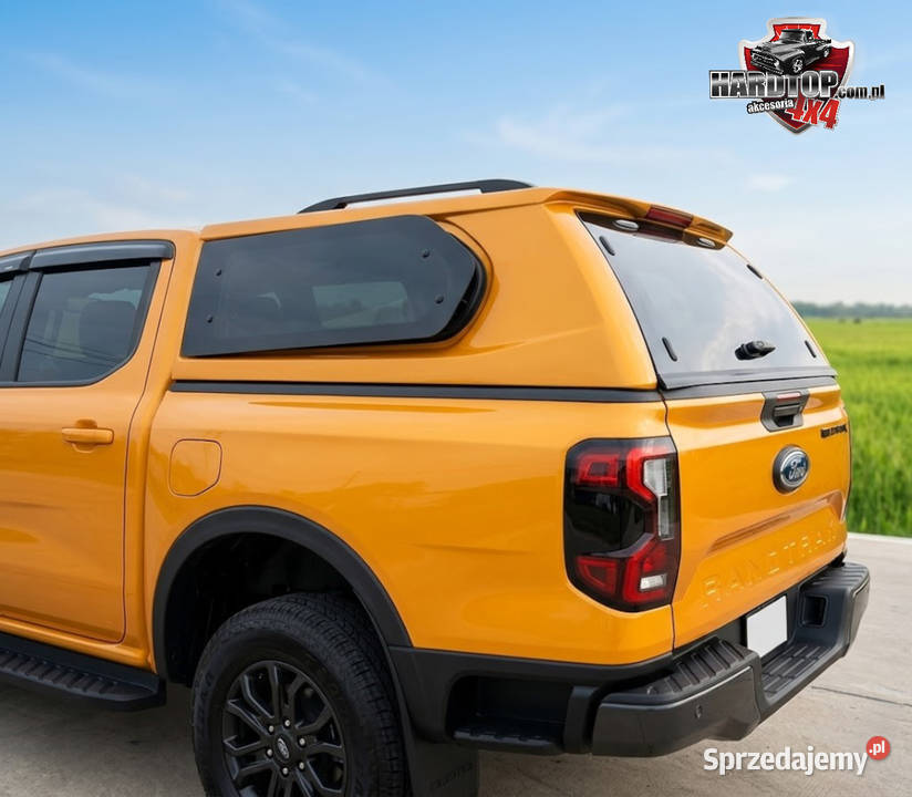 Zabudowa paki Hardtop Ford Ranger 2023 boki Pozostałe Pozostałe