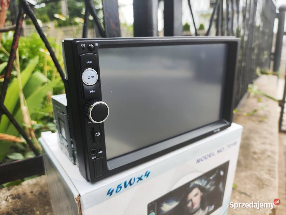 NOWE radio 2DIN 7010B DOTYK 7 USB AUX CD śląskie Niegowonice sprzedam