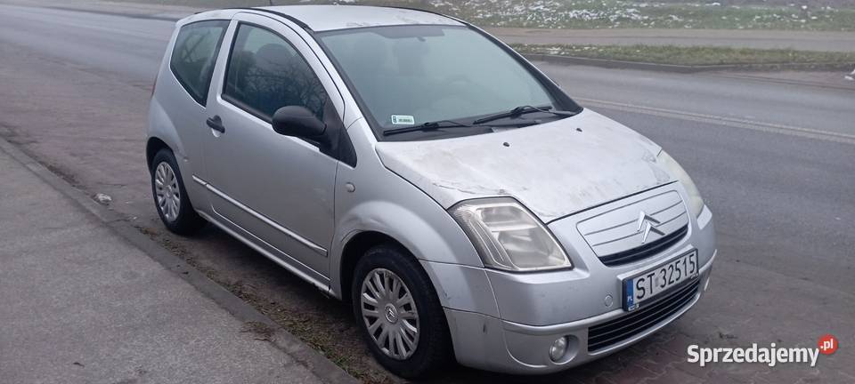 Citroen C2 11 sprawny klima mały przebieg wspomaganie kierownicy