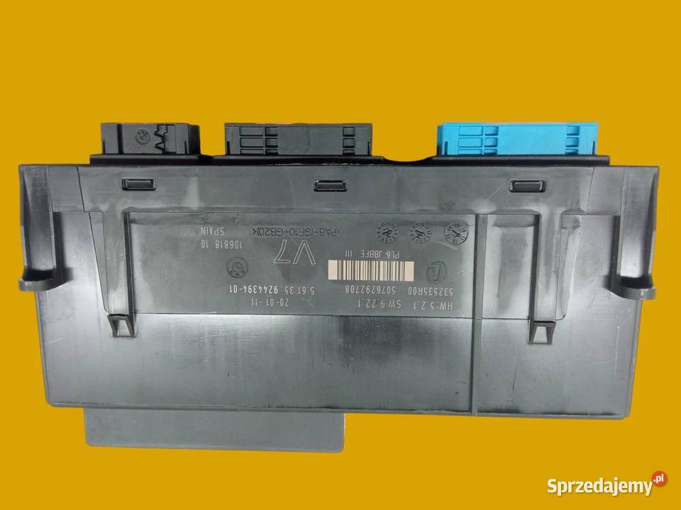 MODUŁ KOMFORTU 9244394 Bmw Seria 5 VI 2010