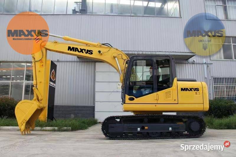 NOWA Koparka gąsienicowa MAXUS 13 ton 2025 Koparki Szczecin