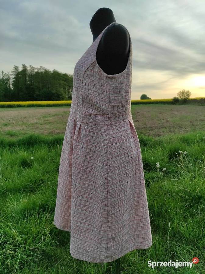Elegancka sukienka z podszewką 42 XL 44 XXL Płock