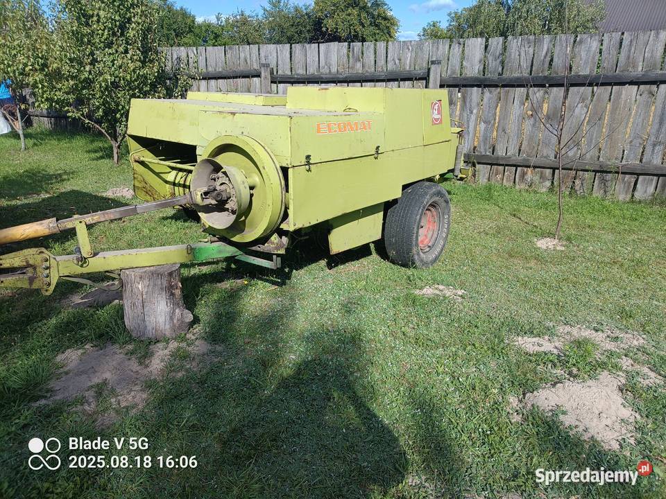 Prasa do słomy uszkodzony Lublin