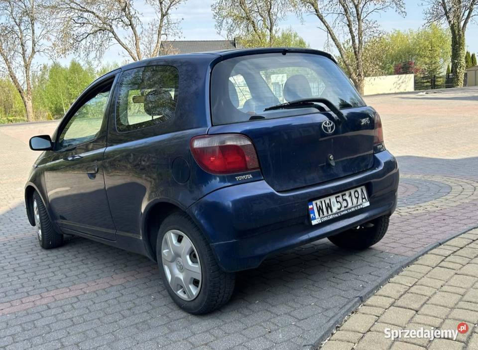 Toyota Yaris 10 Benzyna 2003r benzyna mazowieckie Ostrów Mazowiecka sprzedam