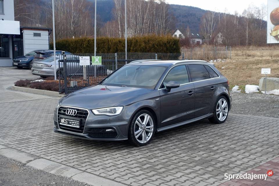 AUDI A3 20TDI 184 QUATTRO 3XSLINE ORYGINALNY bluetooth Buczkowice