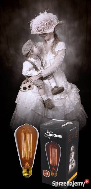 Żarówka dekoracyjna Retro Edisona E27 Oświetlenie