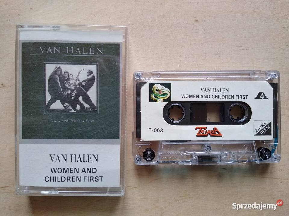 VAN HALEN Women And Children First T063 Płyty i kasety Gdańsk