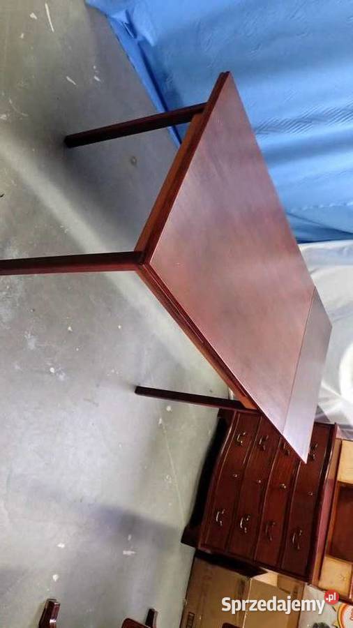 Stół rozkładany duży 120200 przykręcane nogi PRL mazowieckie