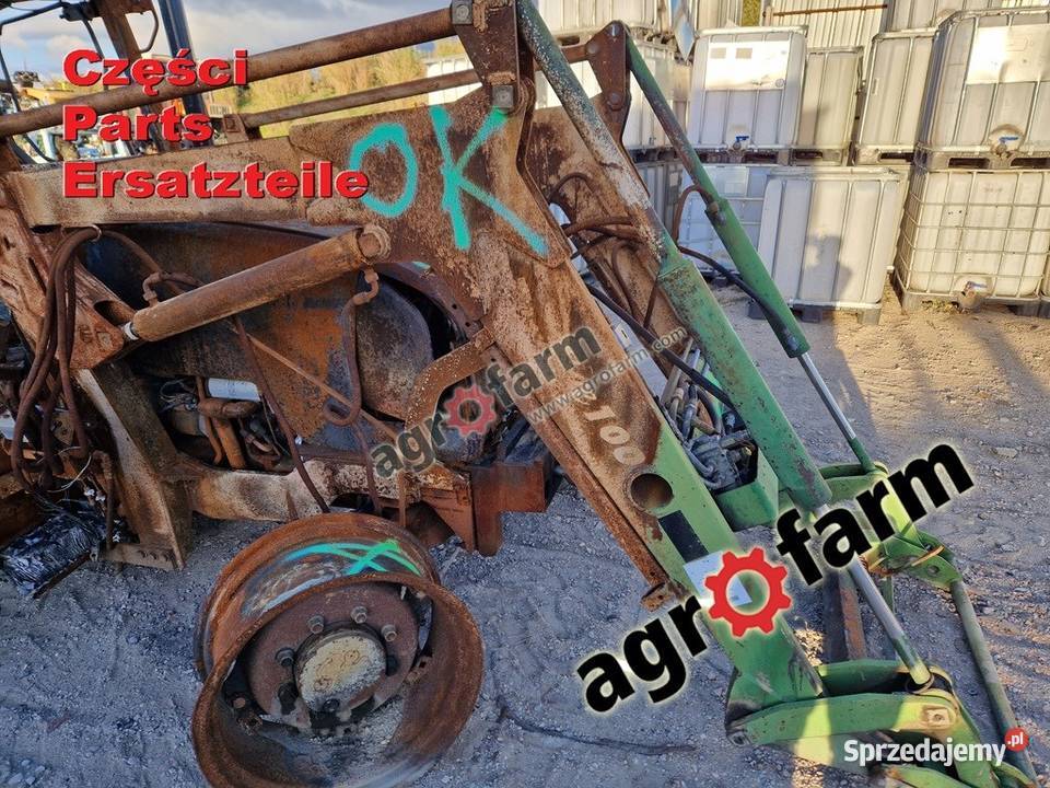 John Deere 3310 części silnik skrzynia biegów