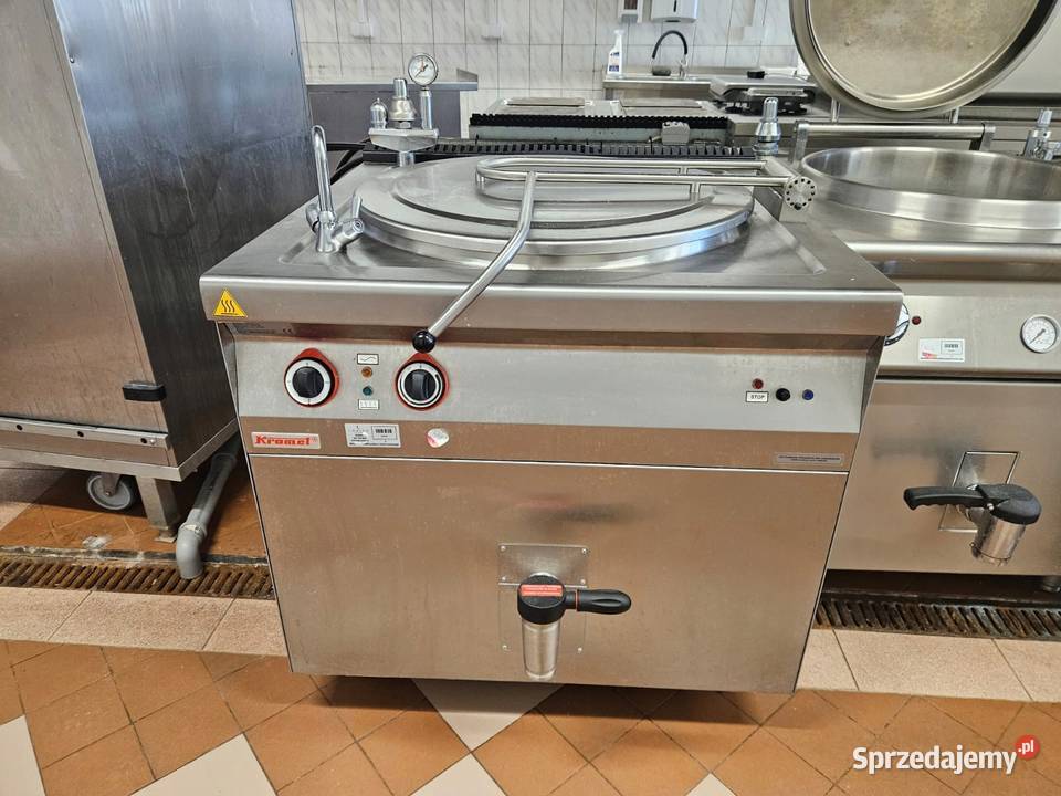 Kocioł warzelny pośredni elektryczny 150l 185kW Góra