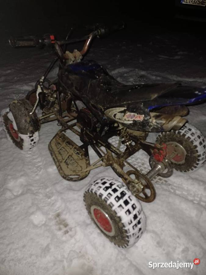 Mini quad 50cc stan do poprawek benzyna Mszana Dolna