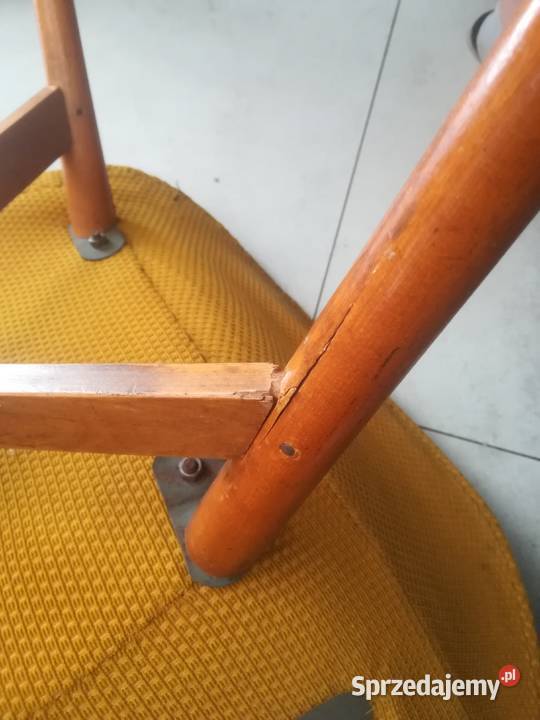 Fotel lata 60 muszelka projekt Miroslav Navratil Kąty Wrocławskie sprzedam