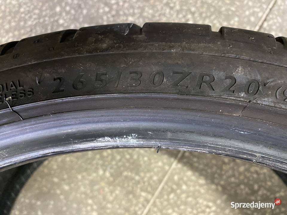 Opona używana Dunlop 26530R20 nowa LATO Opony Łomża