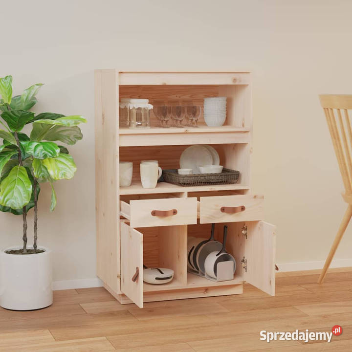 Szafka 67x40x1085 lite drewno sosnowe WM820157 Pozostałe Warszawa sprzedam