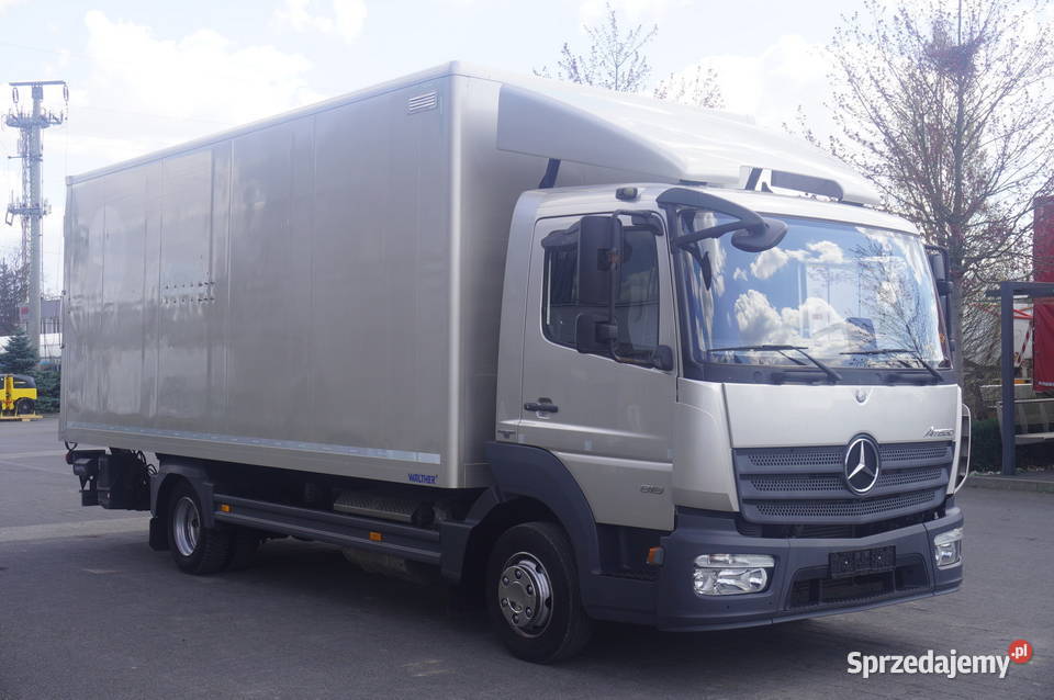 MercedesBenz Atego 818 kontener Winda Dautel 15 serwisowany w ASO sprzedam