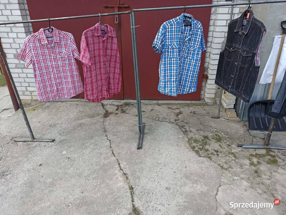 Konstrukcja na bazar Stelarz do odzieży Wieszaki świętokrzyskie Opatów