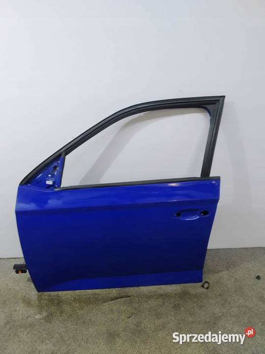 DRZWI LEWE PRZÓD LV5F USZKODZONE Skoda Fabia III