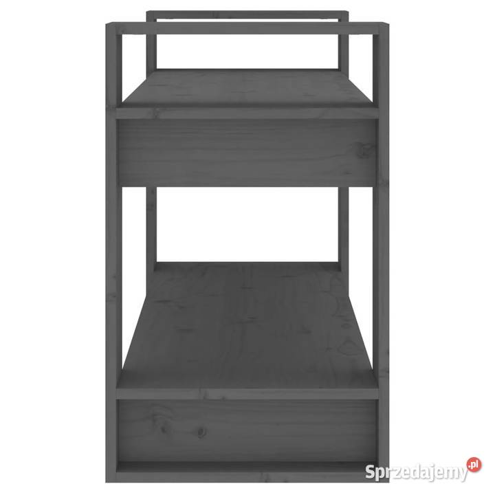 Regał na książkiprzegroda szary 80x35x565 Regały Warszawa