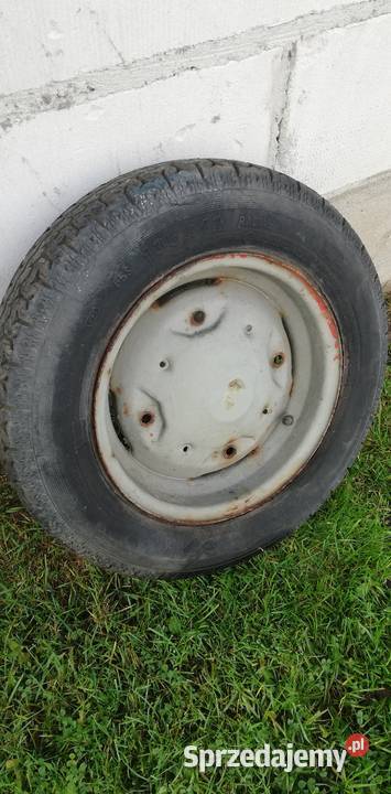 Stara stalowa felga do fiat 126p cytrynka maluch Poświętne