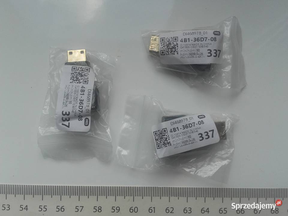 MiniHDMI Adapter do HDMI Mini HDMI wtyk męski do HDMI