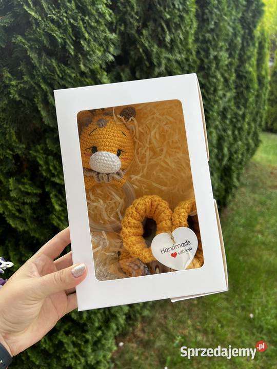 Ręcznie robione buciki niemowlęce zawieszka z Plewiska