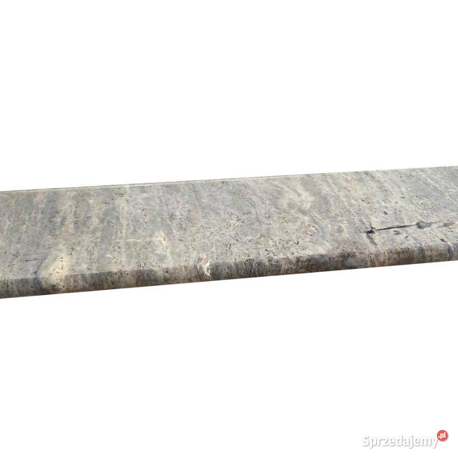 Stopień trawertynowy Silver Ash szlifowany z Kraków