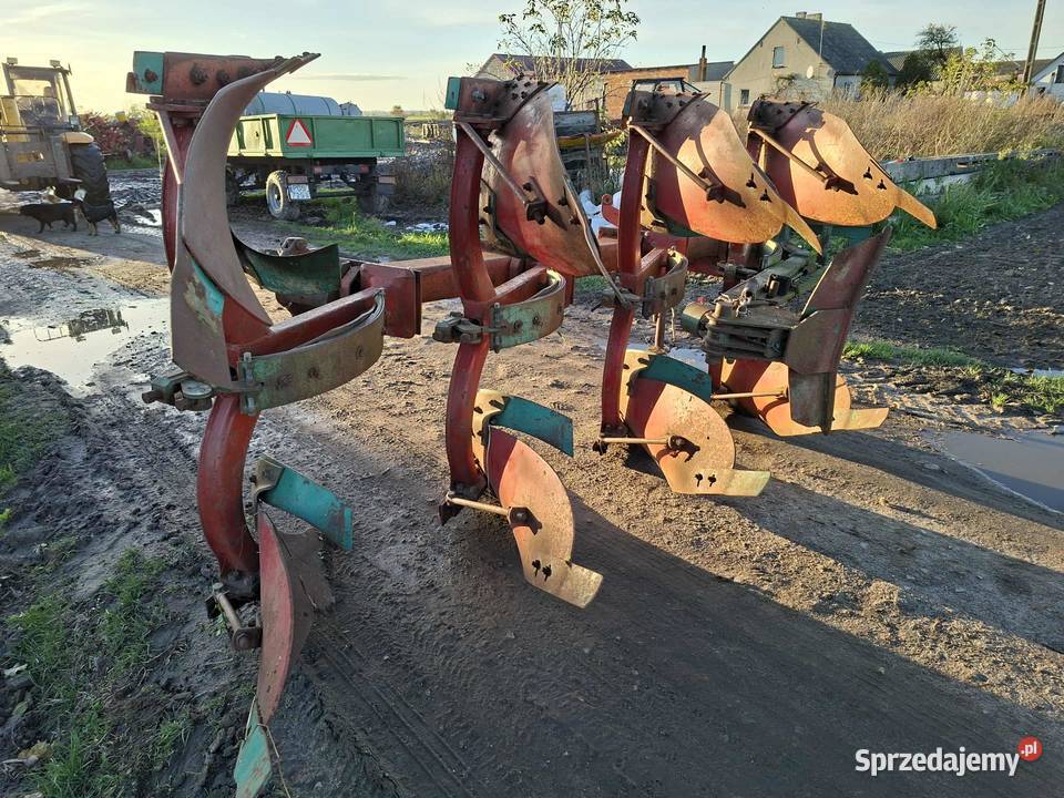 plug 4 skibowy obrotowy kverneland Resor