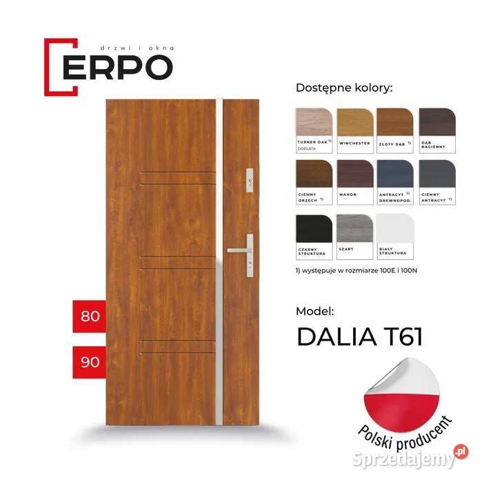 Drzwi wejściowe 80 i 90 lewe prawe różne kolory Radom