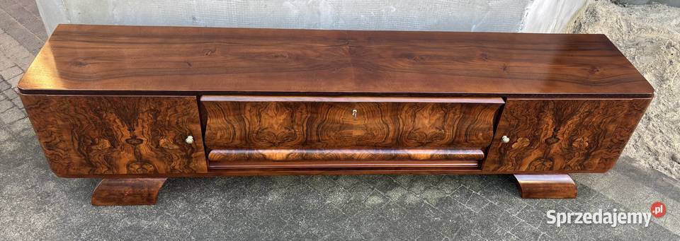 KomodaSzafka RTV Orzech 207 ArtDeco Antyk