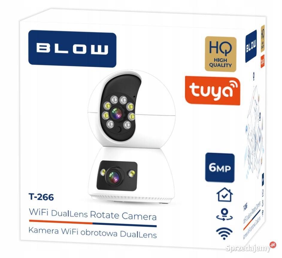 Kamera WIFI Wewnętrzna Obrotowa IP Monitoring Białystok