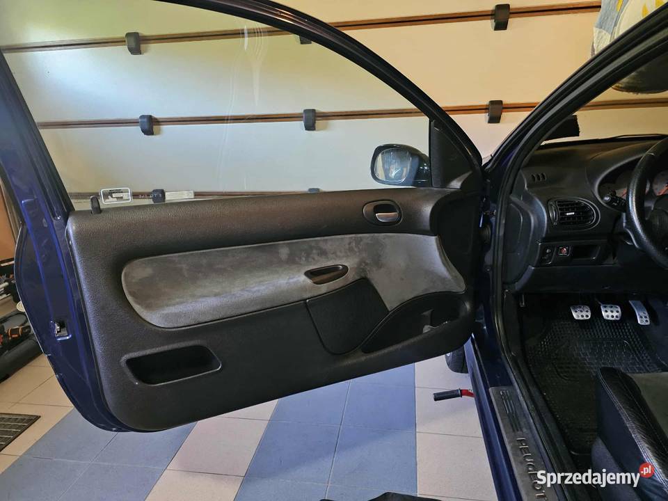 Peugeot 206 20 GTI ORYGINAŁ Okazja egzemplarz lakier metallic Warszawa sprzedam