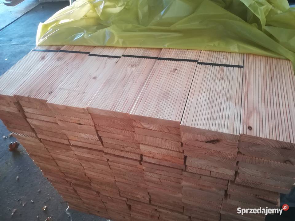 Deska tarasowa modrzew taras wym 28x145x4m Jelenia Góra