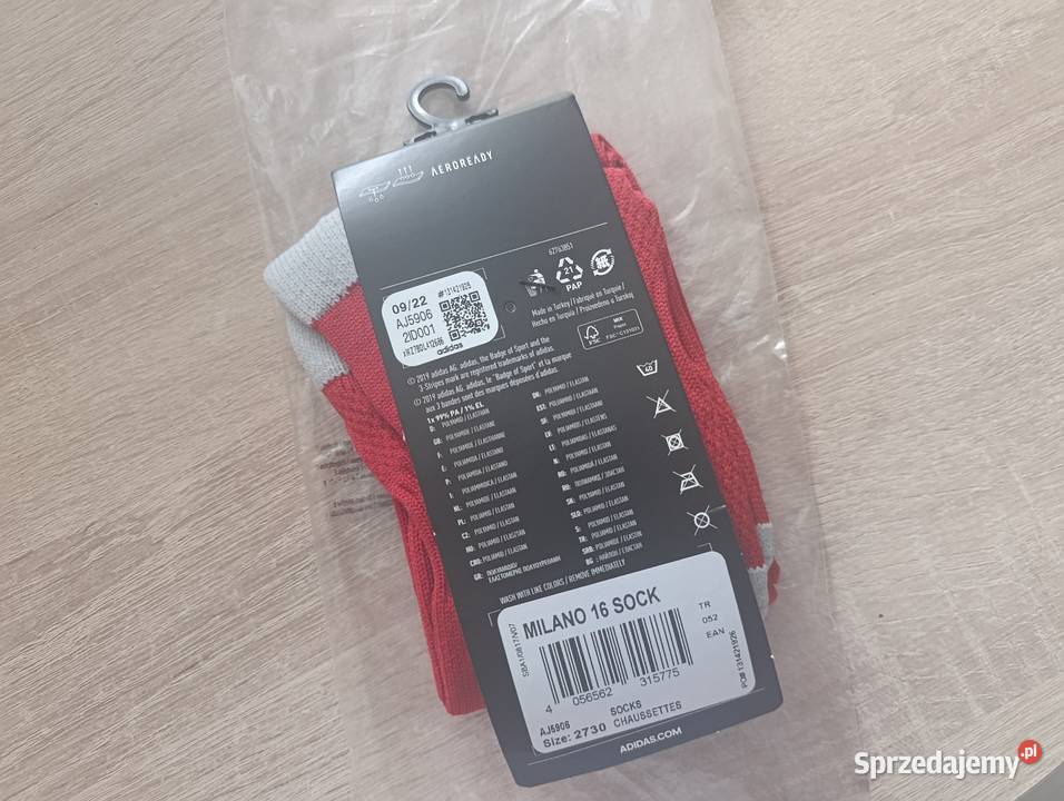Getry piłkarskie Adidas Milano Sock 2730 Kwidzyn