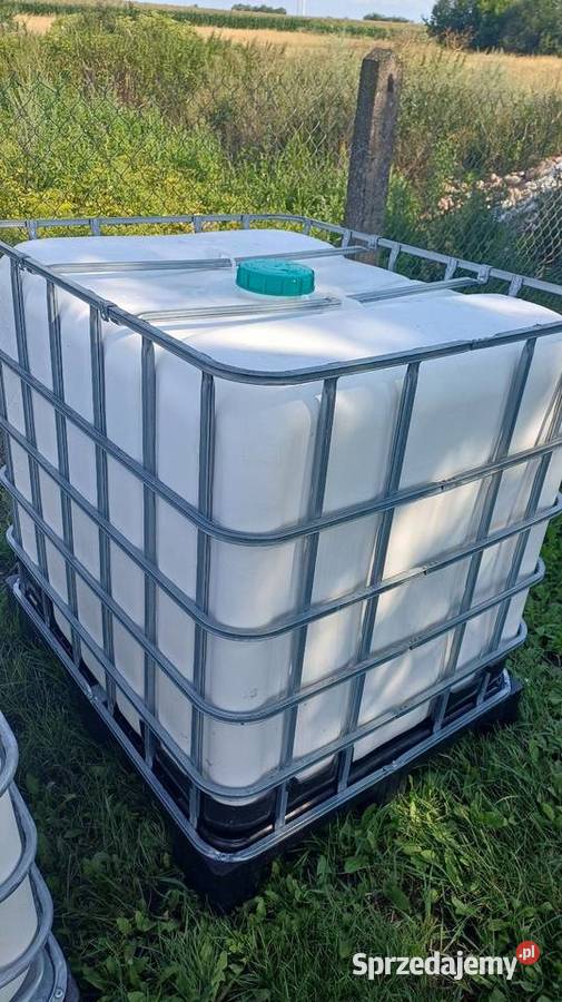 Mauzer zbiornik 1000l na wode paliwo deszczówke Kutno