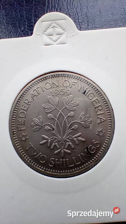 Stare monety 2 szyling 1959 Nigeria Lesko sprzedam