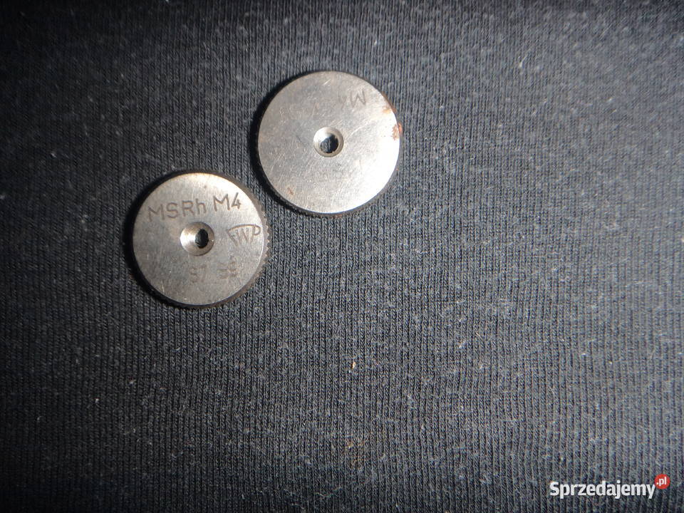 Sprawdzian pierścieniowy do gwintu MSRh M4 S7 S9 Wrocław