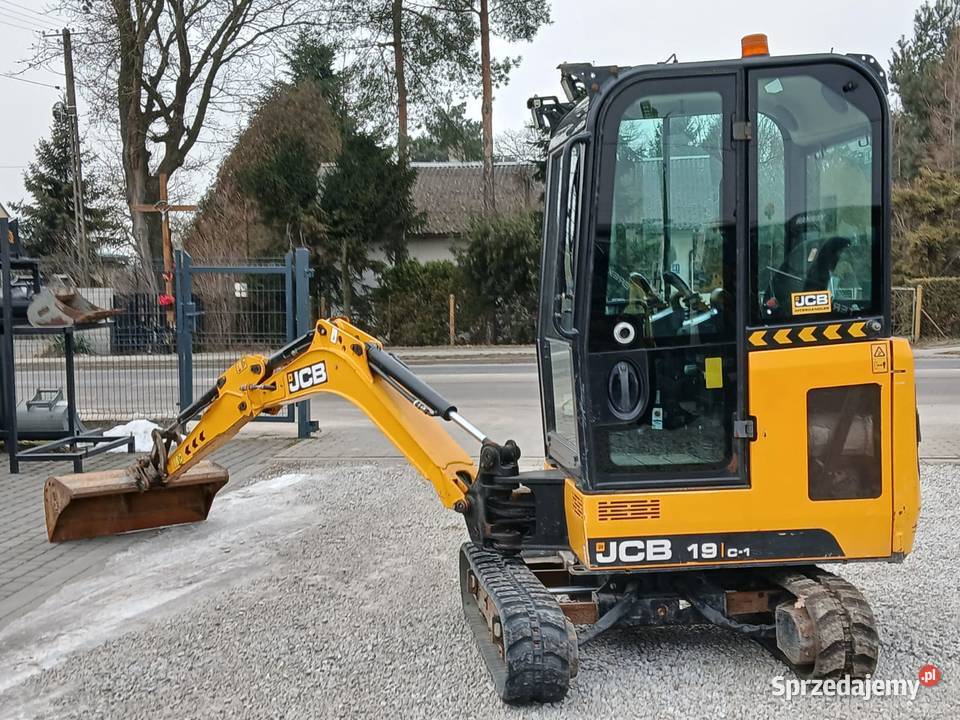 JCB 19C1 Mini koparka JCB 19C1 z 2022r ładna nie Złoczew
