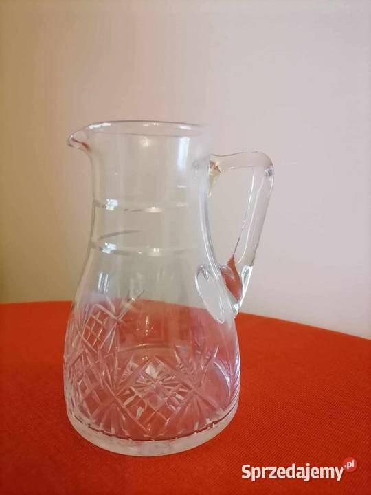 Dzbanek Szklany Porcelana i szkło Wałbrzych