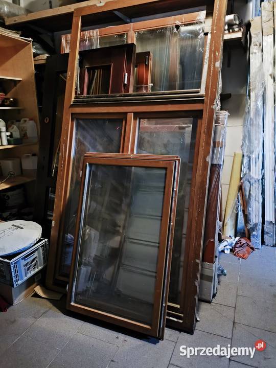 Okna drewniane 240x130 lubuskie Słubice