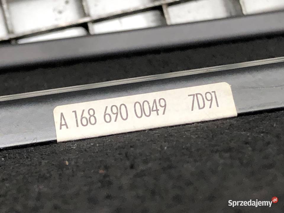 PÓŁKA TYŁ MERCEDES W168 A1686900049 Hatchback podkarpackie sprzedam