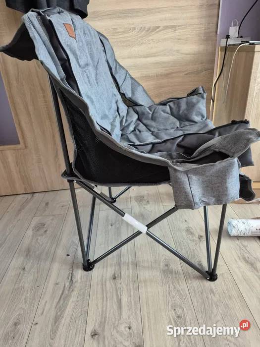 Krzesło Kempingowe EVER ADVANCED XL Fotel Borówki